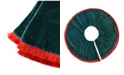 Coton Colors by Laura Johnson Velvet Tree Skirt with Trim